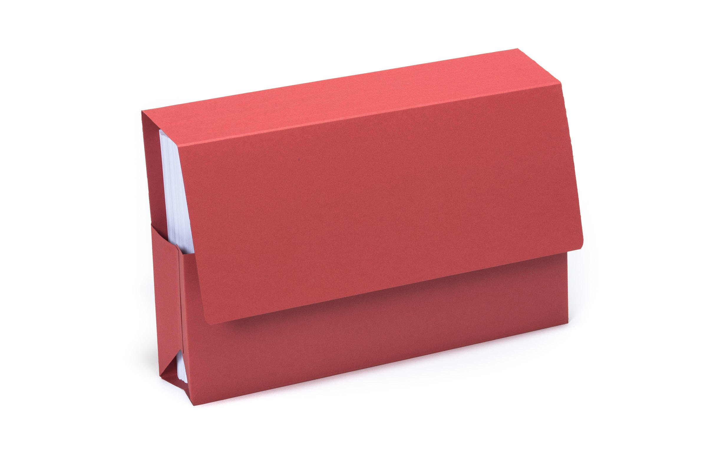 Exacompta Guildhall Probate Wallets, 315 gsm, Foolscap - Red, Pack of 25
