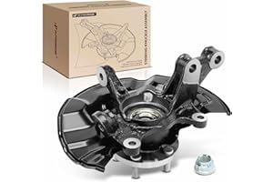 A-Premium Front Left Steering Knuckle & Wheel Bearing Hub Assembly Compatible with Toyota Corolla 2009-2018, Matrix 2009-2014, Driver Side