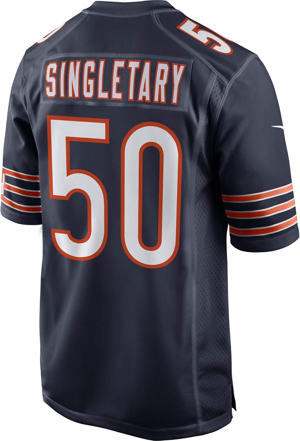 men's chicago bears khalil mack nike navy throwback game jersey