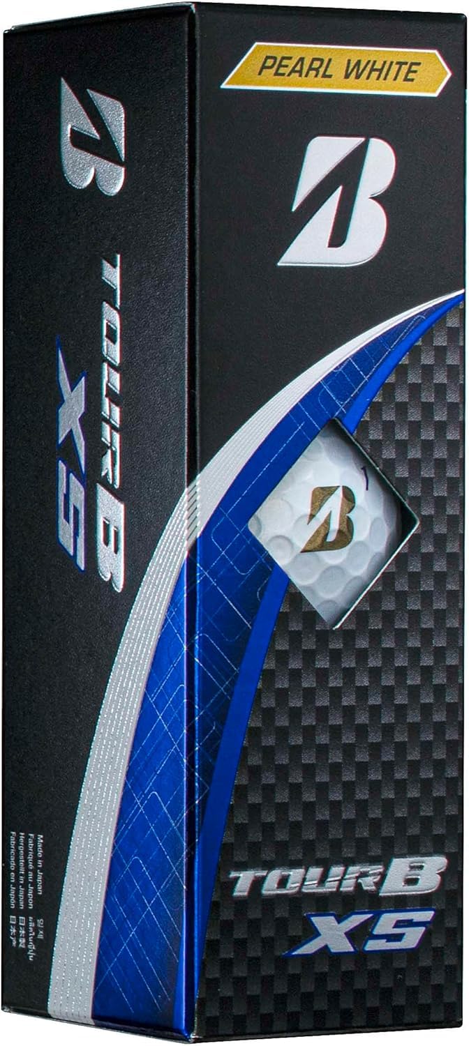 BRIDGESTONE(ブリヂストン)ゴルフボール TOUR B XS 2024年モデル スリーブ箱 3球入 パールホワイト S4GXJ商品画像