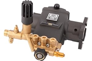 ALLPARTS EQUIPMENT & ACCESSORIES 530016 AAA Horizontal Triplex Plunger Replacement Pressure Washer Pump Kit 3700 PSI, 2.5 GPM, 3/4" Shaft