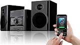 Roxel RCD-250BT All in One Micro Hifi CD Player Bluetooth FM USB view 5