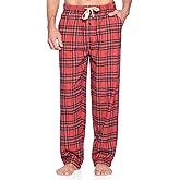 Ashford & Brooks Mens Super Soft Flannel Plaid Pajama Sleep Pants