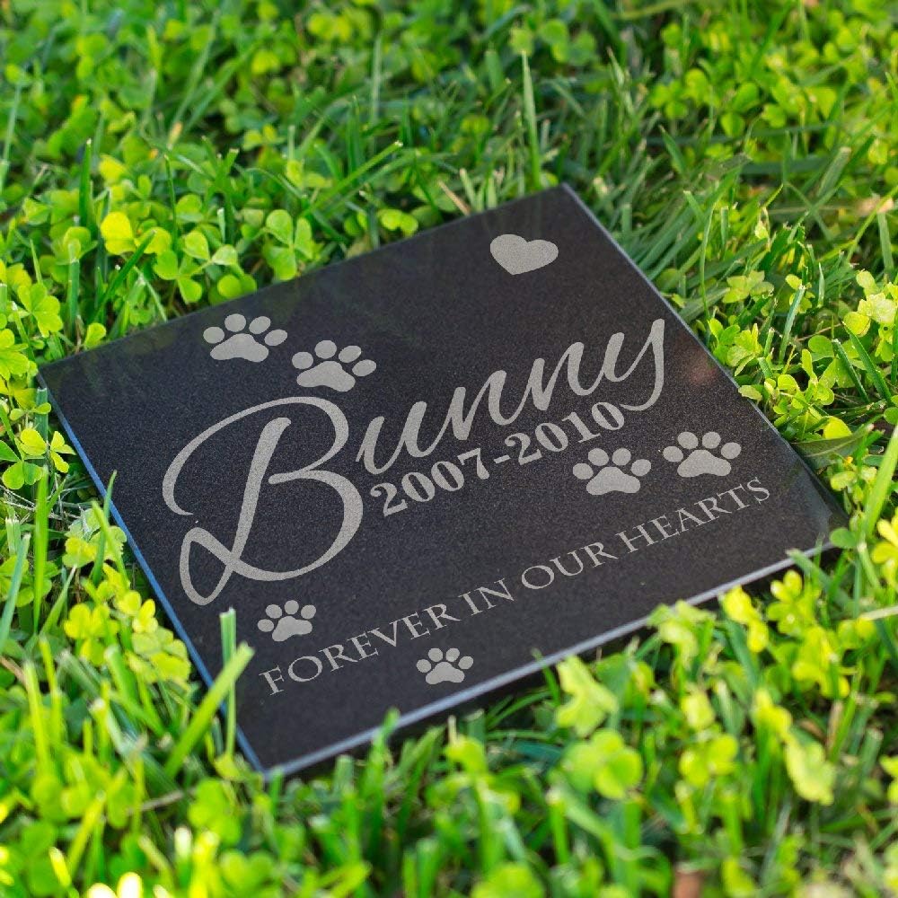 personalized dog grave marker