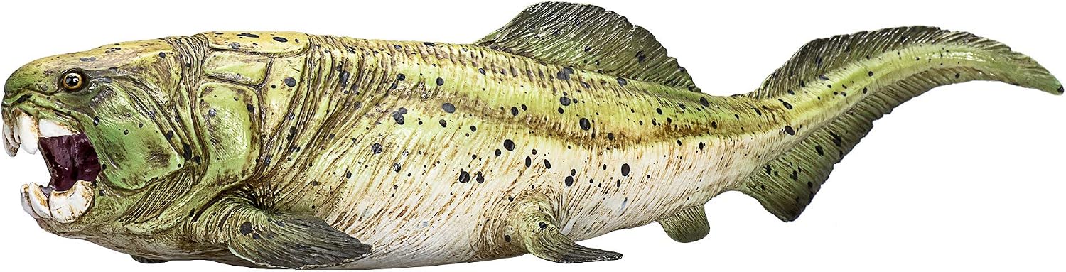 MOJO Dunkleosteus Prehistoric Dinosaur Model Toy Figure, Green, 18 cm - Image 4