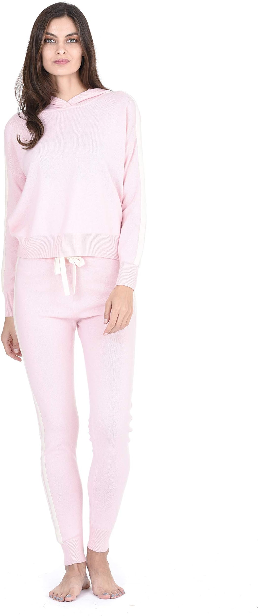 State Fusio Cashmere Wool Matching Hoodie Sweater/Jogger Pants Knitted Loungewear for Women ◆Add Both to Cart for Set◆