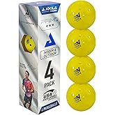 JOOLA Primo Pickleball Balls - Tournament Indoor and Outdoor Pickleball Balls - USAPA Approved - Ideally Weighted and Precisi