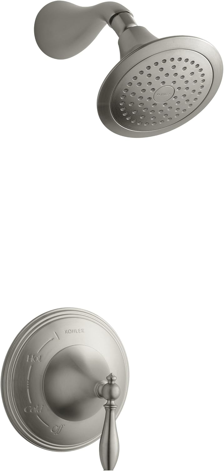 Kohler K T313 4m Bv Finial Traditional Rite Temp Pressure