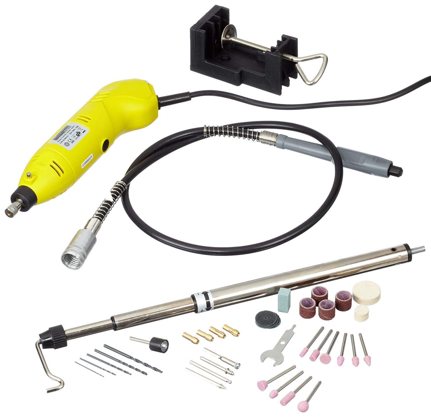 Brüder Mannesmann 80 piece mini drill set 130W, 92570