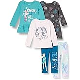 Amazon Essentials Disney | Marvel | Star Wars | Frozen | Princess Girls and Toddlers' Mix-and-Match Outfit Sets, Multipacks