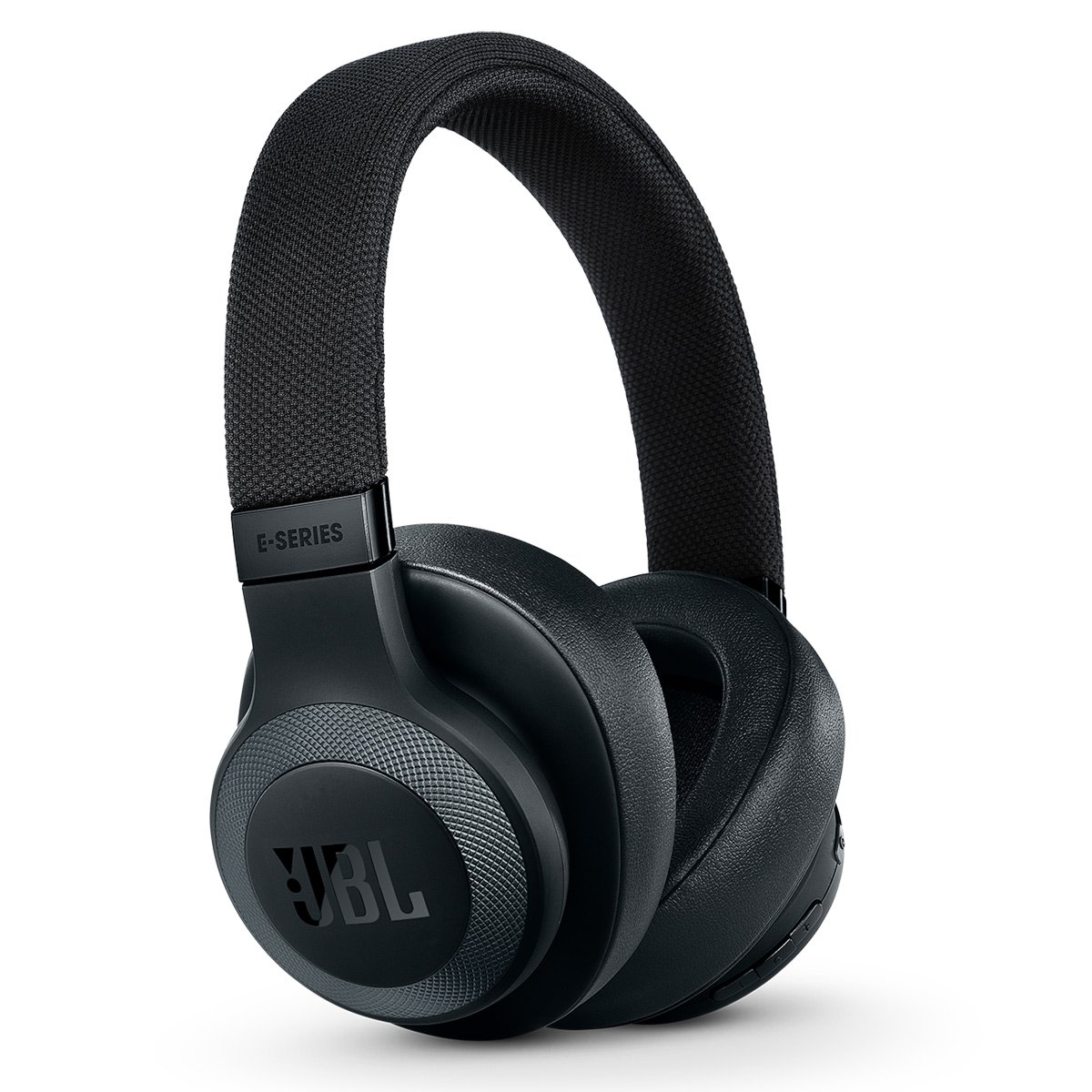 JBL E65BTNC Wireless Over-Ear Noise-Cancelling Headphones with Mic and One-Button Remote (Black)