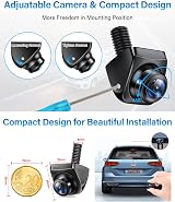 Jansite AHD 1080P Reversing Camera 360° Adjustable Metal Universal 12V-24V view 2