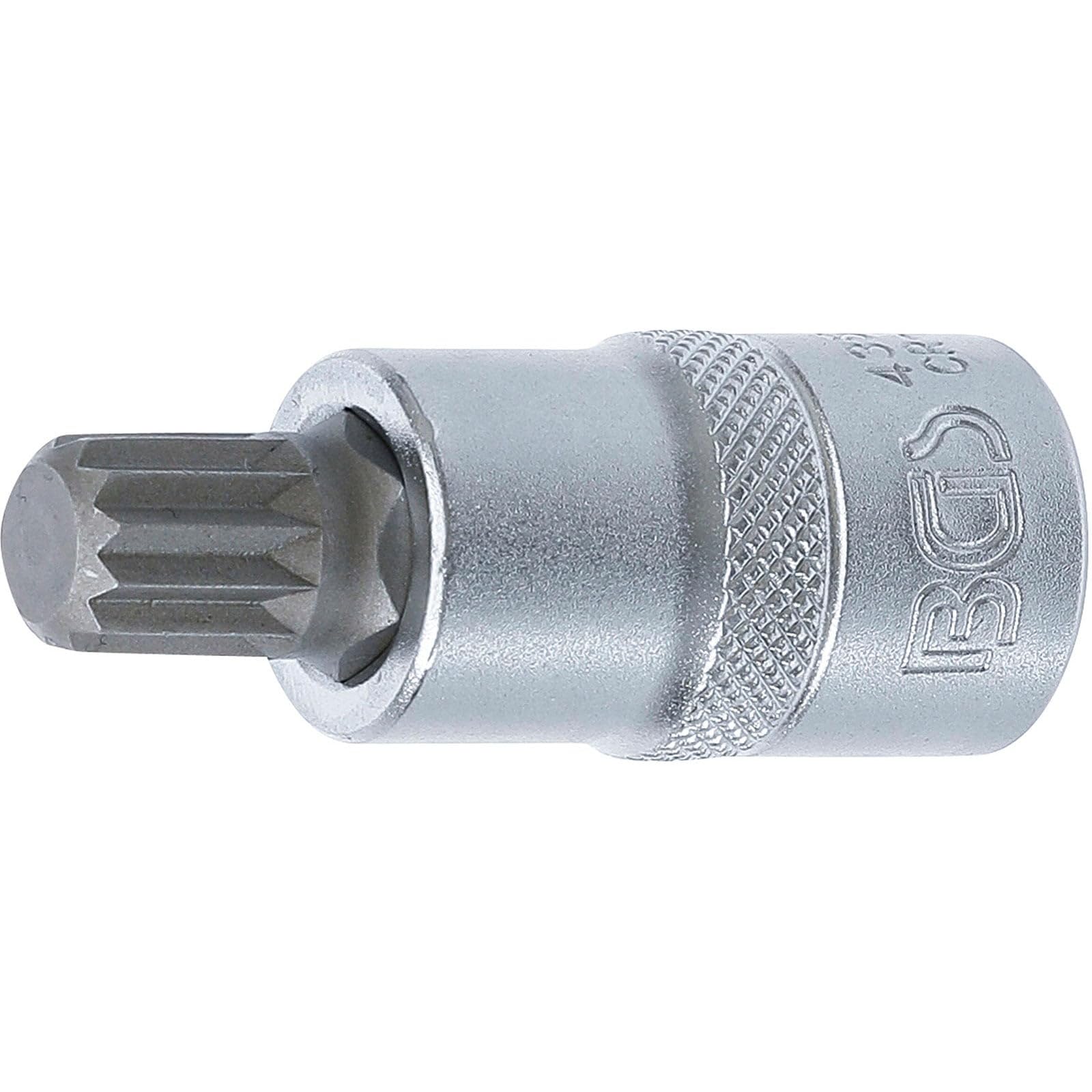 BGS 4354 | Bit Socket | 12.5 mm (1/2") Drive | Spline (for XZN) M12