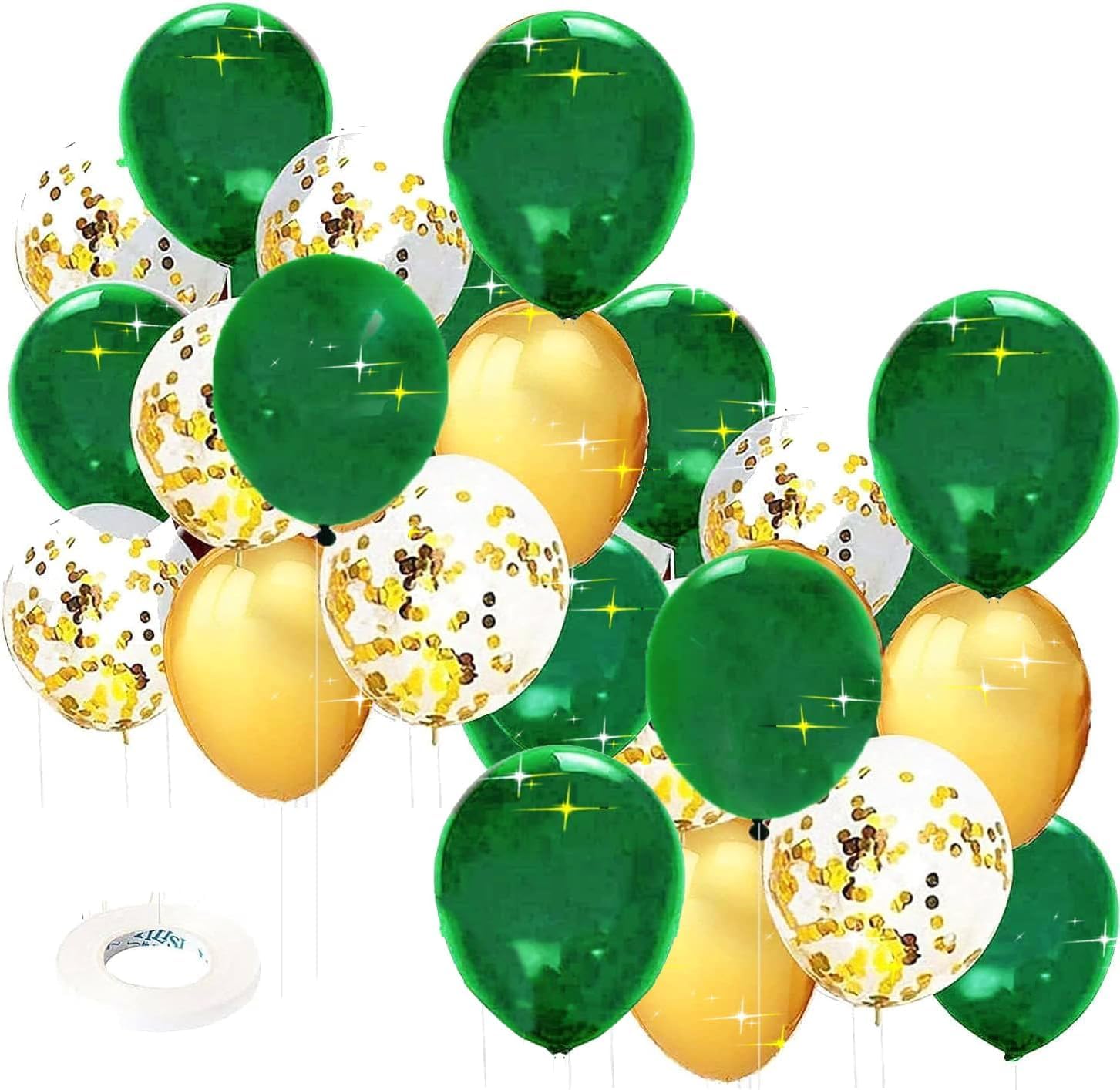 Photo 1 of Graduation Party Decorations Green Gold 2025/Green Graduation Decorations/Green Gold Balloons/St. Patrick’s Day/Birthday Decor