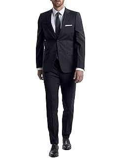 skinny stretch suit trousers