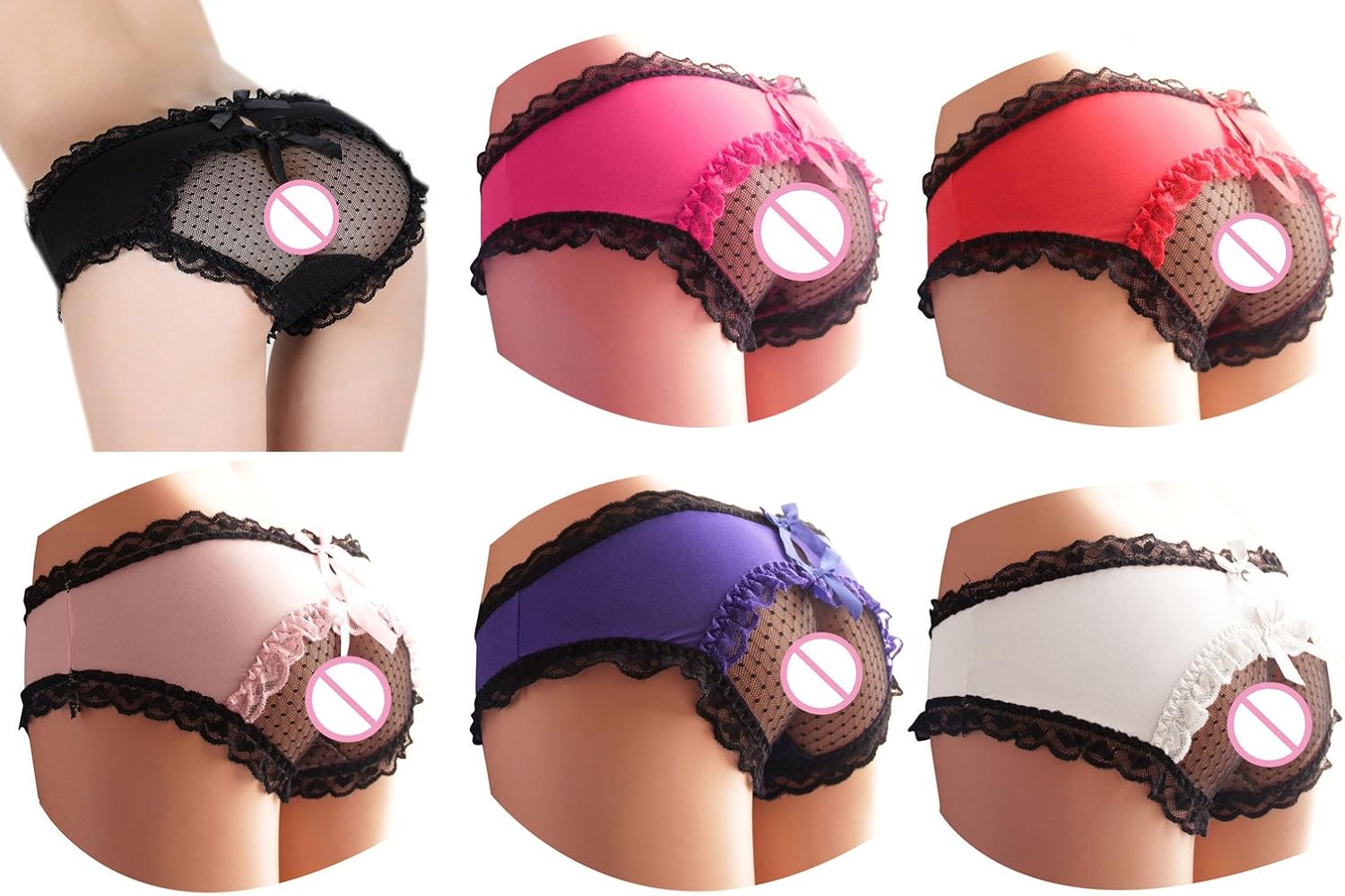 Women Sexy Lace Panties Briefs Underwear Midnight Lingerie Panties: Clothing