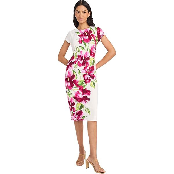 Amazon.com: Ted Baker Ketrina Halterneck Skater Dress White