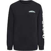 Quiksilver Boys' Long Sleeve Regular Fit Logo Graphic T-Shirt