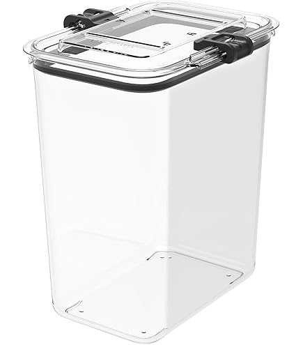 Kitchen Spaces Airtight Food Container - 2.3 Quart Rectangle Dry Food Storage