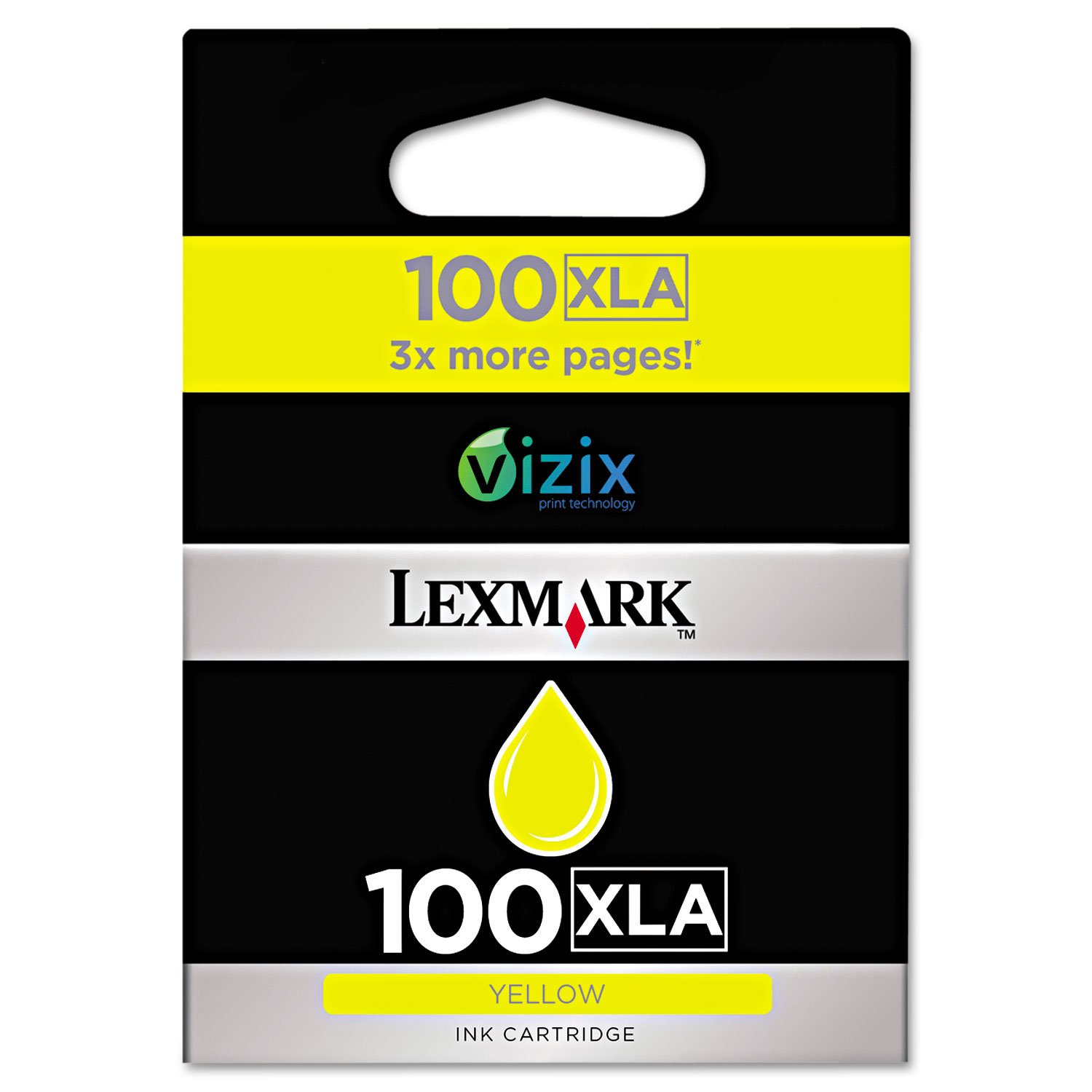 Lexmark 100XLA High Yield Ink Cartridge - Yellow