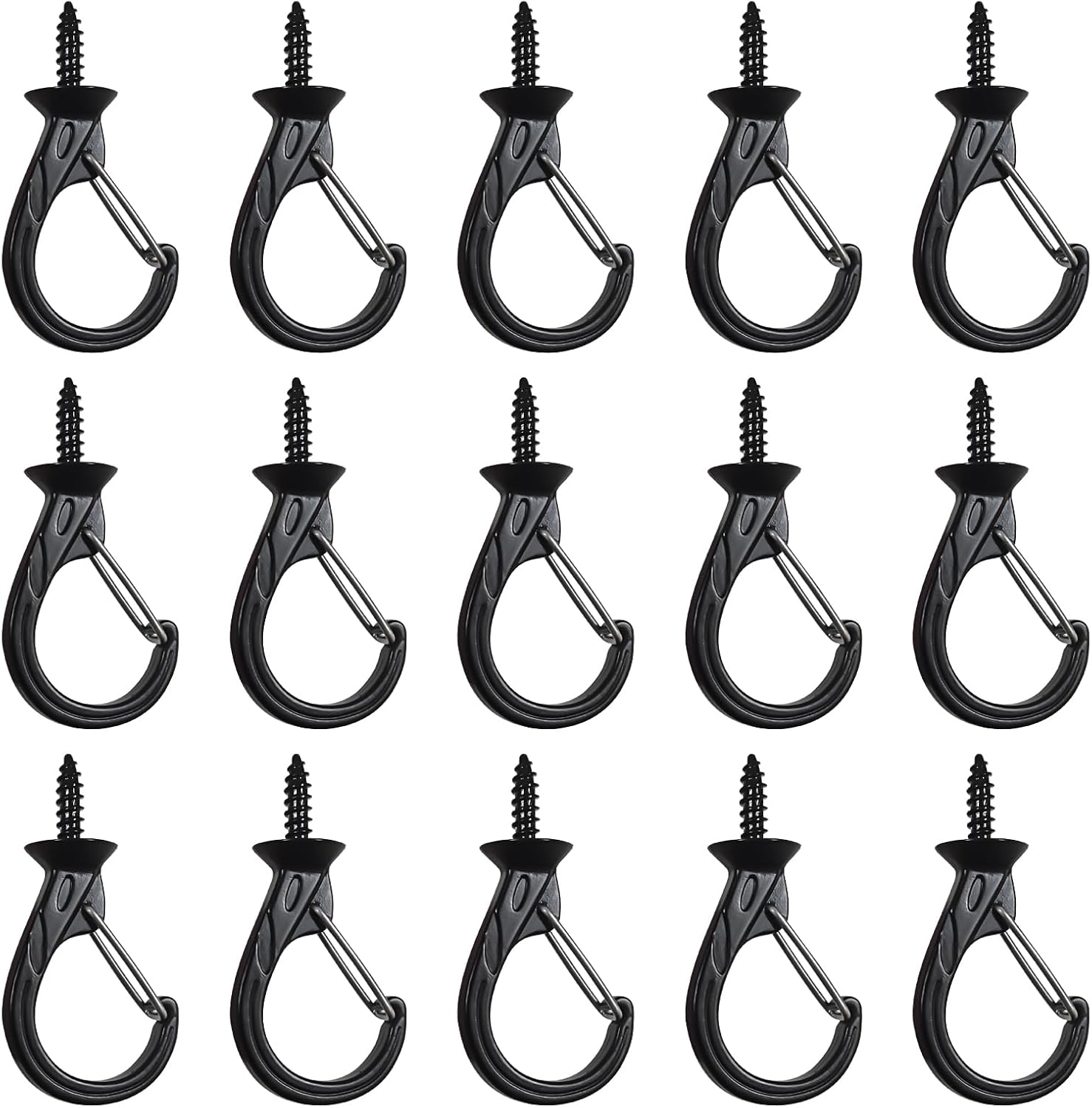 Outdoor Hanging Brackets - Rddconkit Metal Safety Windproof Hooks, 12 Piece Ceiling ScrewsMetal Ceiling Hooks Q-Hooks for Hanging Hanging Plants, Wall Ceiling