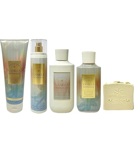 Amazon.com : Vanilla Romance Bath & Body 4-Piece Bundle | Daily