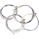 Double Bass String, Steel Double Bass Strings Professional Musical Instrument Accessory for Bass