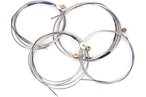 ZETILING Double Bass String, Steel Double Bass Strings Professional Musical Instrument Accessory for Bass