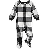 The Children's Place unisex-baby And Kids, Sibling Matching, Christmas Pajama Sets, Fleece