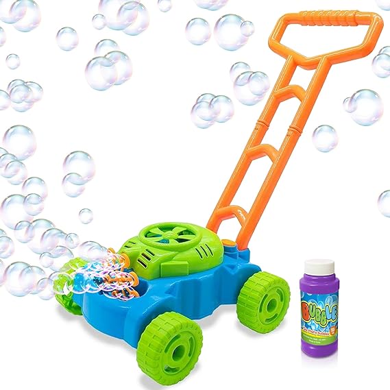 funny bubble mower