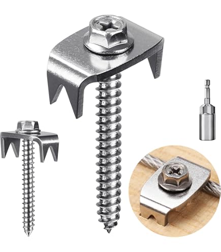 70 Pcs Heavy Duty U Nails Net Staples For Fencing, Garden Masonry, Turf