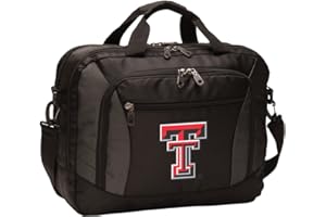 BROAD BAY Texas Tech Laptop Computer Bag Texas Tech Red Raiders Messenger Bag Briefcase