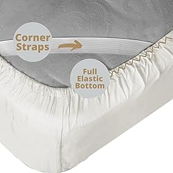 Clara Clark Stay Fitted Single Sheet, Fitted Sheet