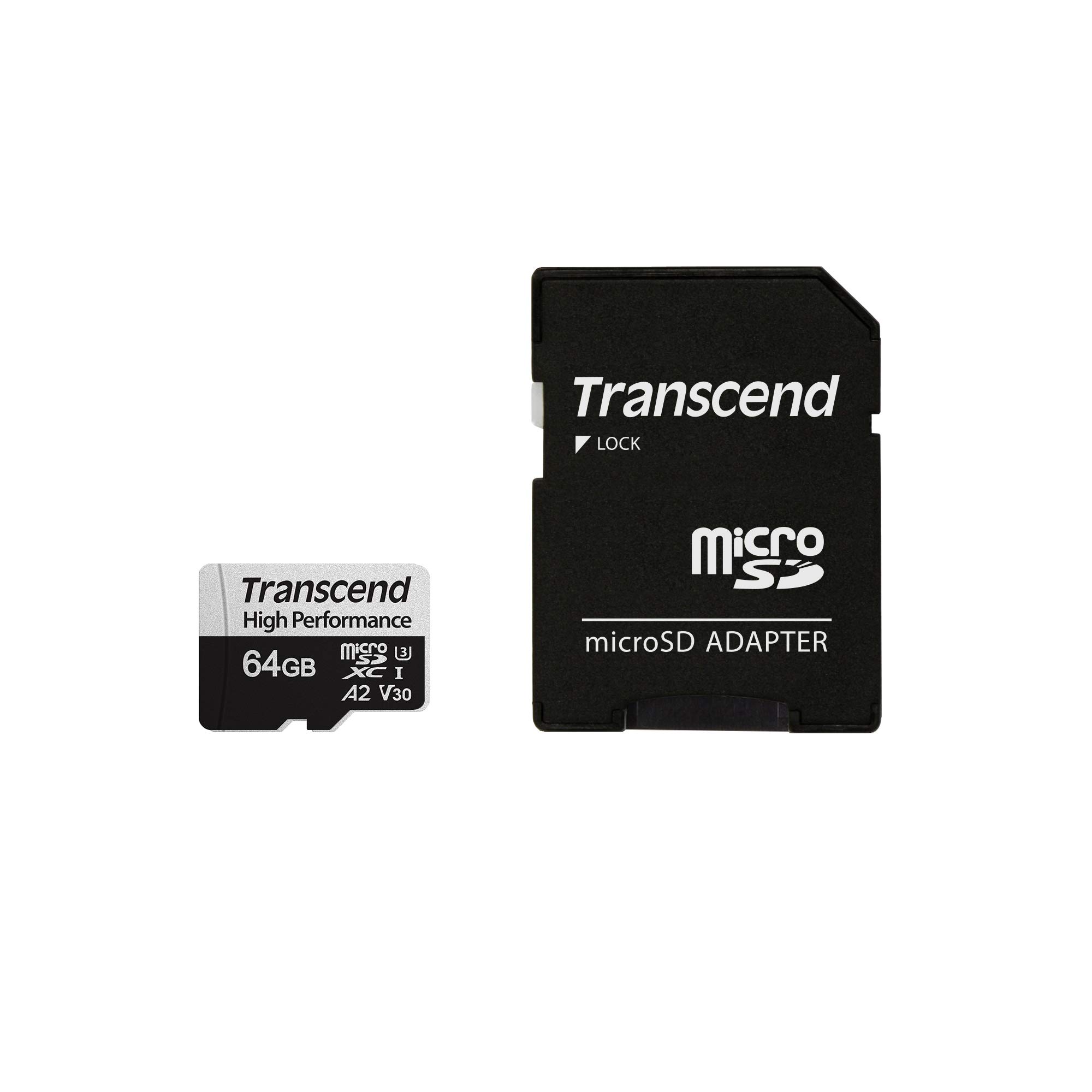Transcend 64GB microSDXC 330S High Performance Memory Card