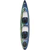 Pelican Argo 136XP - Sit in Tandem Kayak - Patented Ram-X&trade; Material - Lightweight Stable - 13 ft
