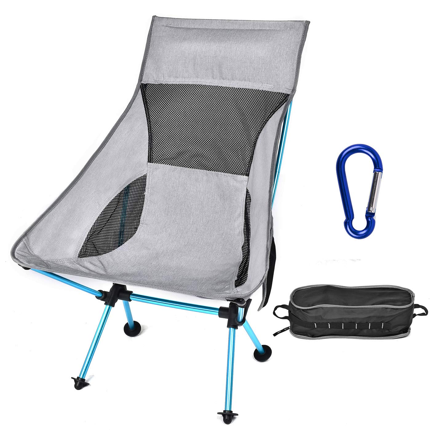 Best Outdoor Adjustable Folding Aluminum Camping Chair W/ Bag