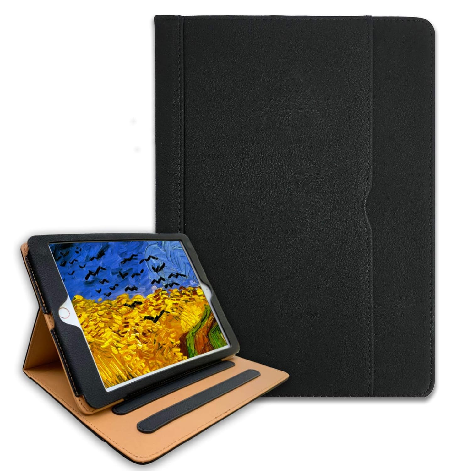 iPad 5th 6th Generation Case with Hand Strap and Document