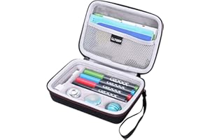 LTGEM for Ozobot Evo App-Connected Coding Robot Travel Protective Carrying Case - Fits USB Charging cable/playfield/skin/4col