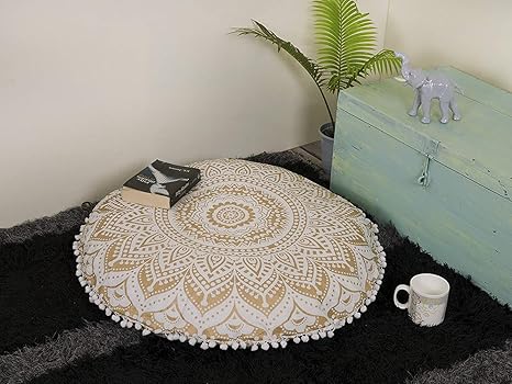 Amazon Com The Art Box Large Floor Cushion Cover Kids Meditation
