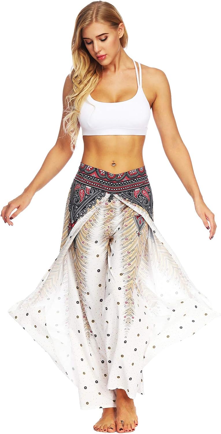 high waisted beach trousers