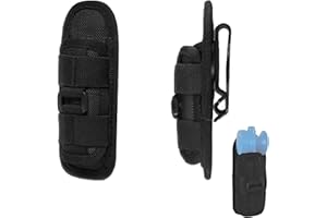 1.4oz Air Horn Cover – Nylon Holder for 1.4oz Air Horns with Rotating Belt Clip, Attaches to Backpack or Waist, for Camping, 