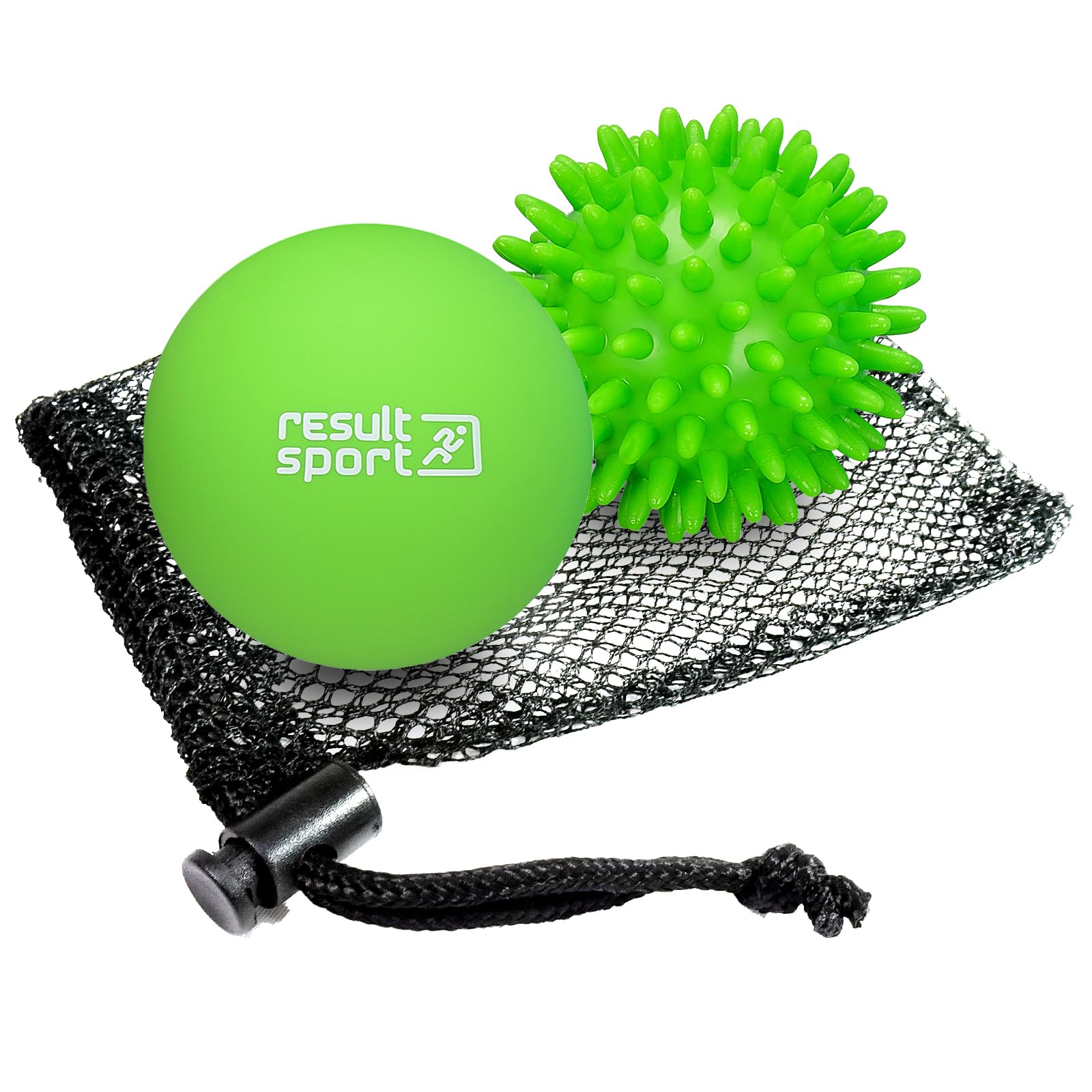 ResultSport Massage Ball, Trigger Point Deep Tissue Massage, Plantar Fasciitis, Rehab Recovery, Stress Reflexology, Myofasical Ball and Physio Ball