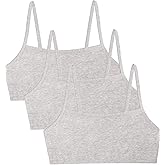 Fruit of The Loom Womens Spaghetti Strap Cotton Sports Bra - All-Day Comfort