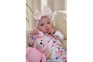 BABESIDE Reborn Baby Dolls - 20-inch Cute Soft Vinyl Realistic Baby Doll Real Life Baby Dolls with Complete Accessories Perfect for Cuddling, Playtime, and Gift Giving