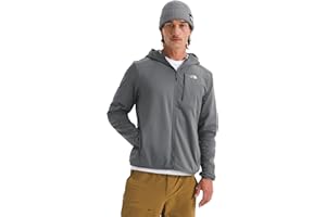 THE NORTH FACE Men's TNF Performance Fleece Full Zip Hoodie | Lightweight Hooded Top, Elastic Binding & Secure Zip Pockets