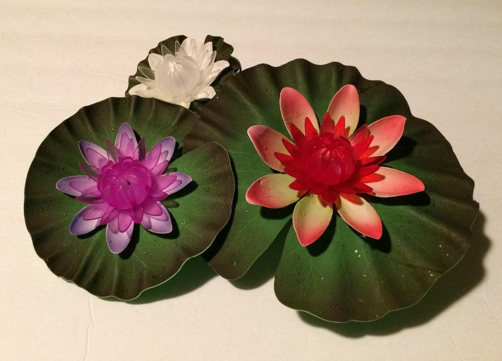 Imagine Golden Pond Decorative Floating Lily Pad Lights Perfect for