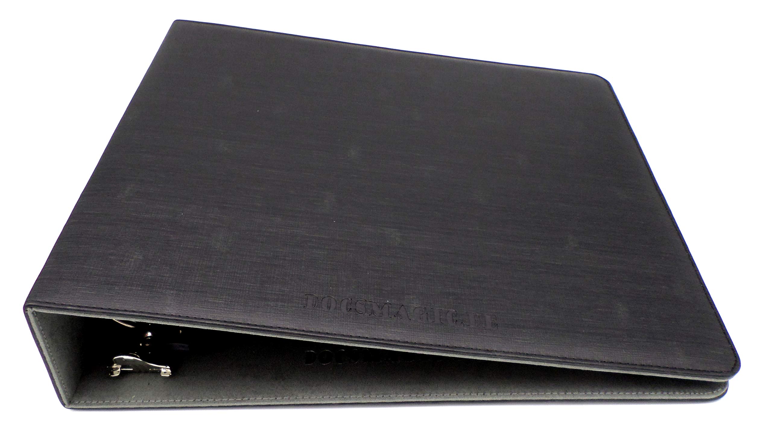 docsmagic.de 3-Ring Premium Playset Album Black - PKM - YGO - MTG