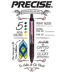 PILOT Precise V5 RT Refillable & Retractable Liquid