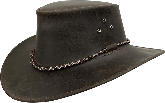 australian leather hat
