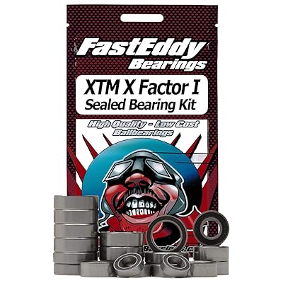 Kit Roulements Céramique Scellés XTM X Factor II - FastEddy Bearings TFE5744